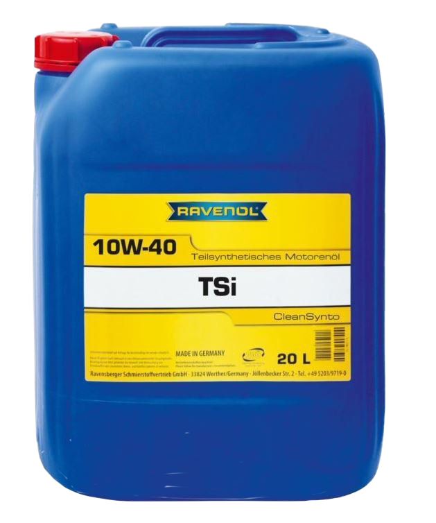 Моторное масло Ravenol TSI SAE 10W-40, 20л